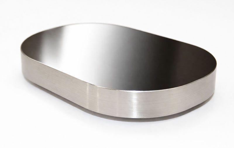 Rhodium coated mirror for ITER