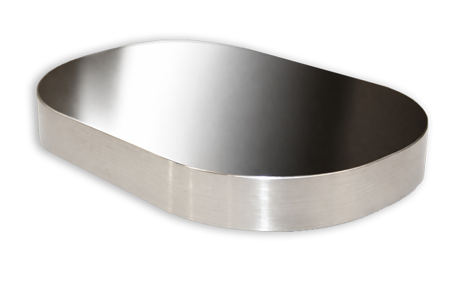 rhodium coated mirror